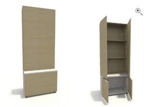 MUEBLE KUBO PUERTAS